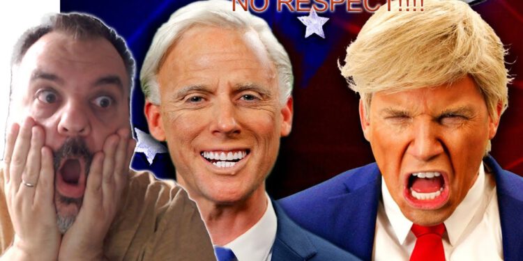 React to Donald Trump vs Joe Biden. Epic Rap Battles Of History